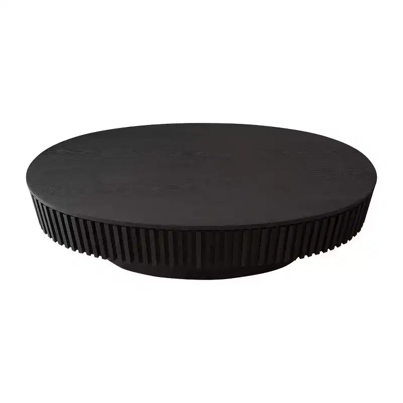 Table basse ovale moderne de 47 pouces avec rangement, table d'appoint avec plateau amovible pour salon ou appartement - Panipeachy