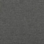 Cadre de lit Tissu gris foncé (100 % polyester), contreplaqué, bois composite