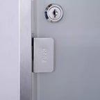 Armoire à pharmacie verrouillable 12 x 20, boîte murale médicale en acier inoxydable à 3 niveaux avec 2 clés et étagères pour salle de bain