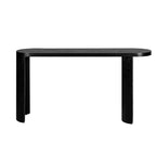 Console de couloir moderne de 60 po, table de couloir à plateau épais avec pieds incurvés réversibles pour salon ou hall d'entrée - Panipeachy