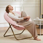 TUYOHW Fauteuils d'appoint en fausse fourrure, chaises de lecture rembourrées pour salon, chambre à coucher