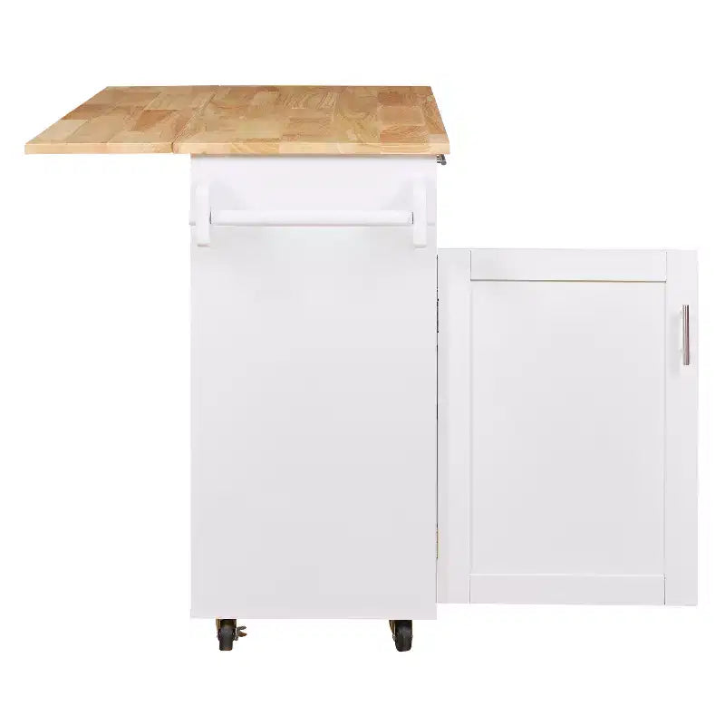 Dessertes de cuisine roulantes avec rangement, îlots de cuisine sur roulettes avec étagère tour réglable, chariots de cuisine avec plateau en bois et étagère de rangement