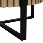 Table basse ronde industrielle Zane Christopher Knight Home