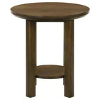 Coaster, ensemble de 2 tables basses rondes en bois Ottowa
