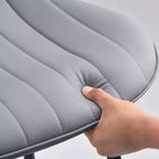 TUYOHW Lot de 2 tabourets de bar en cuir PU à hauteur de comptoir, chaises de bar pivotantes avec siège ergonomique, chaises de salle à manger pour îlot de cuisine, bureau, bar