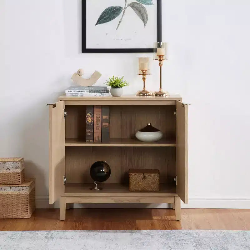 Petit Buffet d'Appoint, Meuble de Rangement Compact pour Cuisine, Salle à Manger ou Salon - Panipeachy