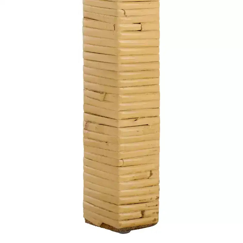 Tabouret de bar Tojo Cane à dossier rond – BST6506A – Naturel/Blanc – Safavieh