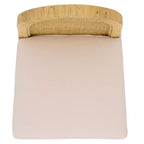 Tabouret de bar Tojo Cane à dossier rond – BST6506A – Naturel/Blanc – Safavieh