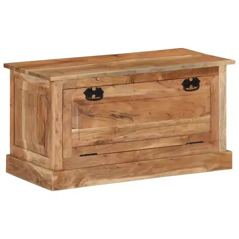 vidaXL Banc de rangement à chaussures Bois naturel Bois d'acacia massif