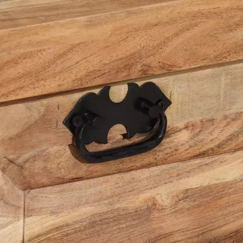 vidaXL Banc de rangement à chaussures Bois naturel Bois d'acacia massif