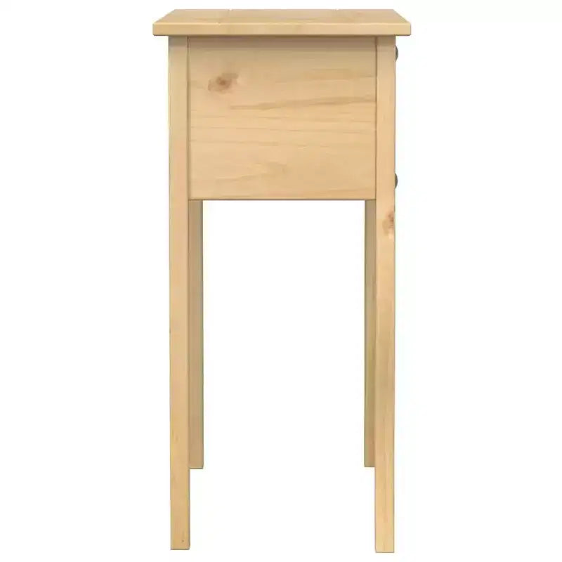 vidaXL Table console Corona 73x35x73 cm Bois de pin massif