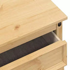 vidaXL Table console Corona 73x35x73 cm Bois de pin massif
