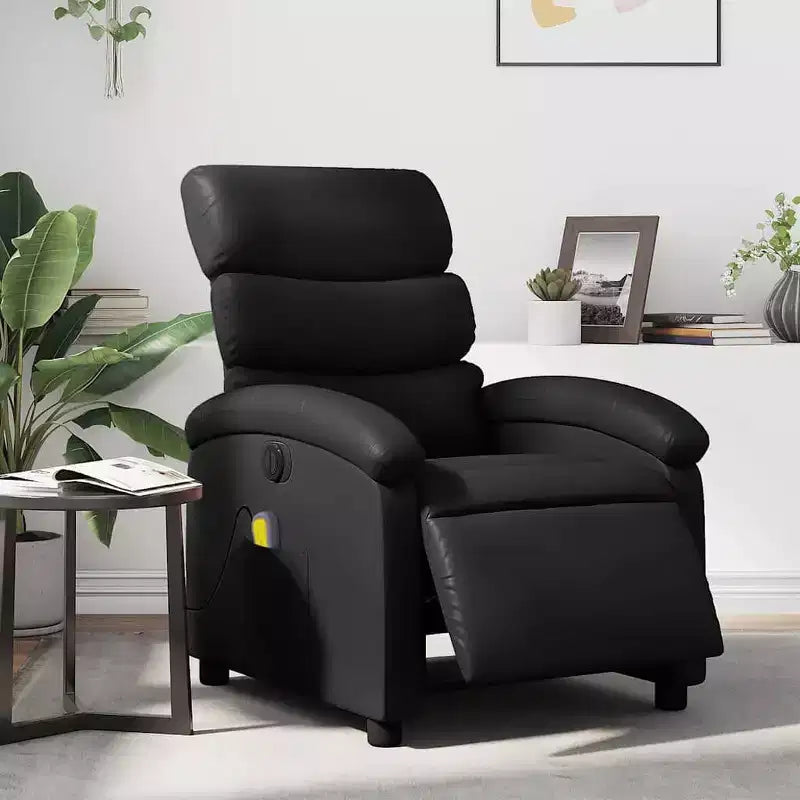 vidaXL Fauteuil de massage inclinable Similicuir Moyen