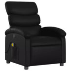 vidaXL Fauteuil de massage inclinable Similicuir Moyen