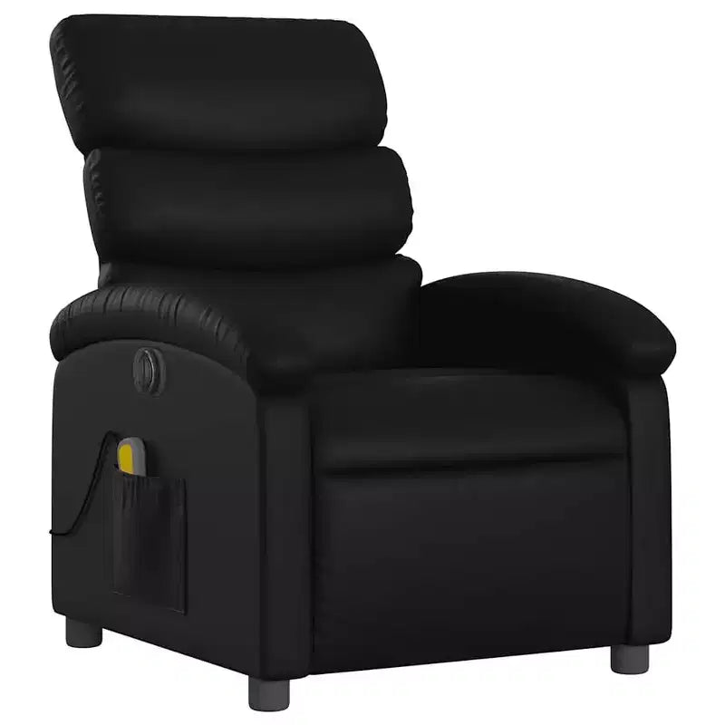 vidaXL Fauteuil de massage inclinable Similicuir Moyen