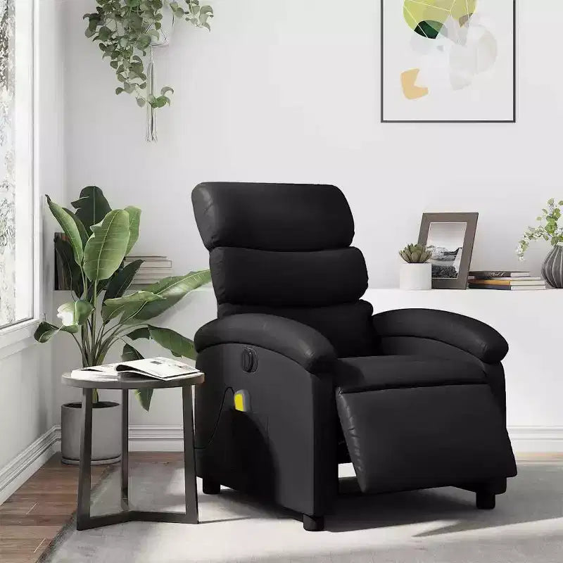 vidaXL Fauteuil de massage inclinable Similicuir Moyen