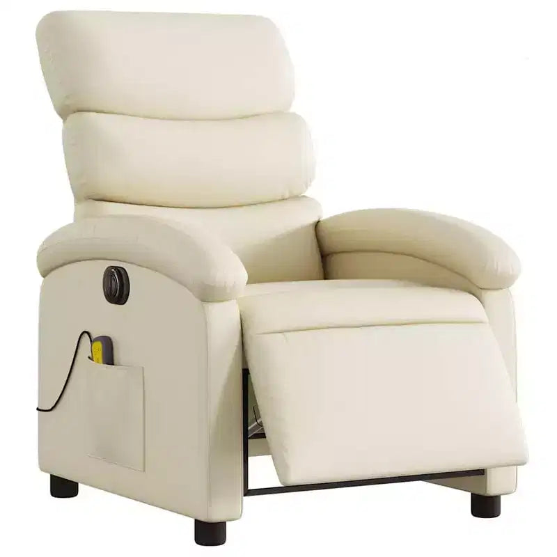 vidaXL Fauteuil de massage inclinable Similicuir Moyen