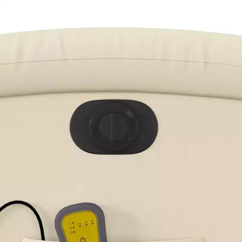 vidaXL Fauteuil de massage inclinable Similicuir Moyen