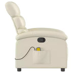 vidaXL Fauteuil de massage inclinable Similicuir Moyen