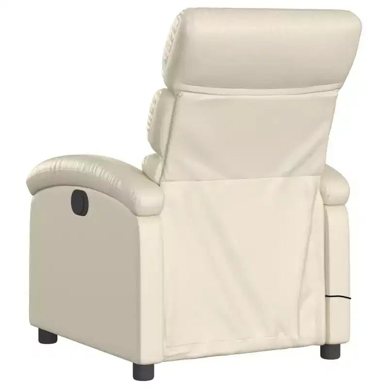 vidaXL Fauteuil de massage inclinable Similicuir Moyen
