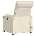 vidaXL Fauteuil de massage inclinable Similicuir Moyen