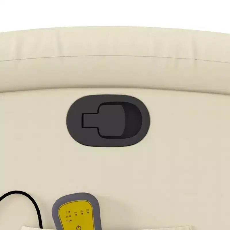 vidaXL Fauteuil de massage inclinable Similicuir Moyen