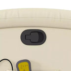 vidaXL Fauteuil de massage inclinable Similicuir Moyen