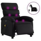 vidaXL Fauteuil de massage inclinable Similicuir Moyen