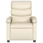 vidaXL Fauteuil de massage inclinable Similicuir Moyen