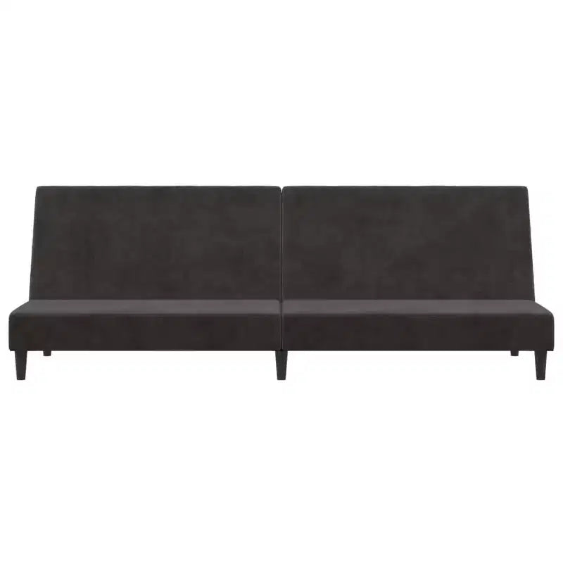 vidaXL Canapé-lit 2 places d'appoint Rembourré Causeuse Convertible Velours