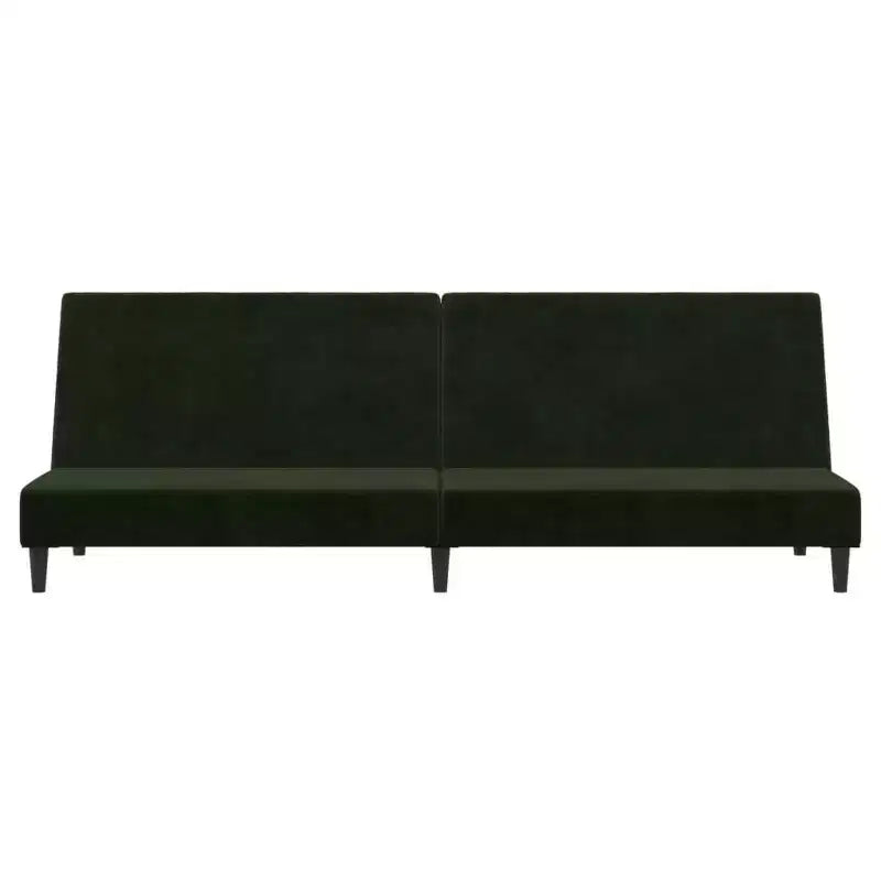 vidaXL Canapé-lit 2 places d'appoint Rembourré Causeuse Convertible Velours