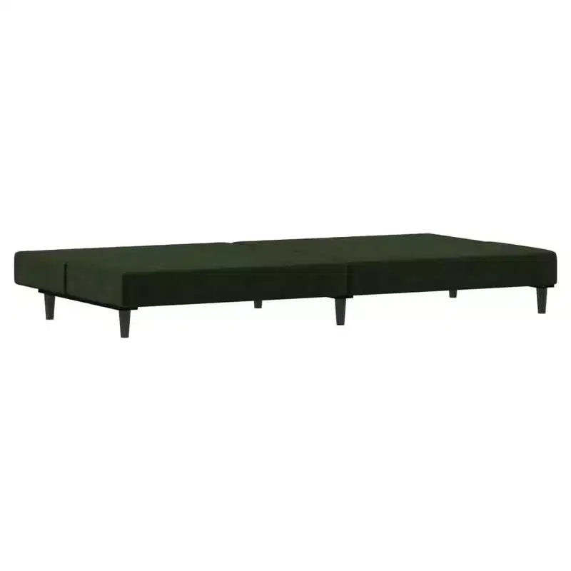 vidaXL Canapé-lit 2 places d'appoint Rembourré Causeuse Convertible Velours