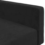 vidaXL Canapé-lit 2 places d'appoint Rembourré Causeuse Convertible Velours