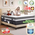 14 Inch King Hybrid Mattress in a Box with Gel Memory Foam, Medium Firm, Pressure Relief, Antisensitivity, CertiPUR-US Certified