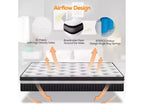 Matelas hybride 14 pouces King en boîte avec mousse à mémoire de forme au gel, fermeté moyenne, soulagement de la pression, anti-sensibilité, certifié CertiPUR-US