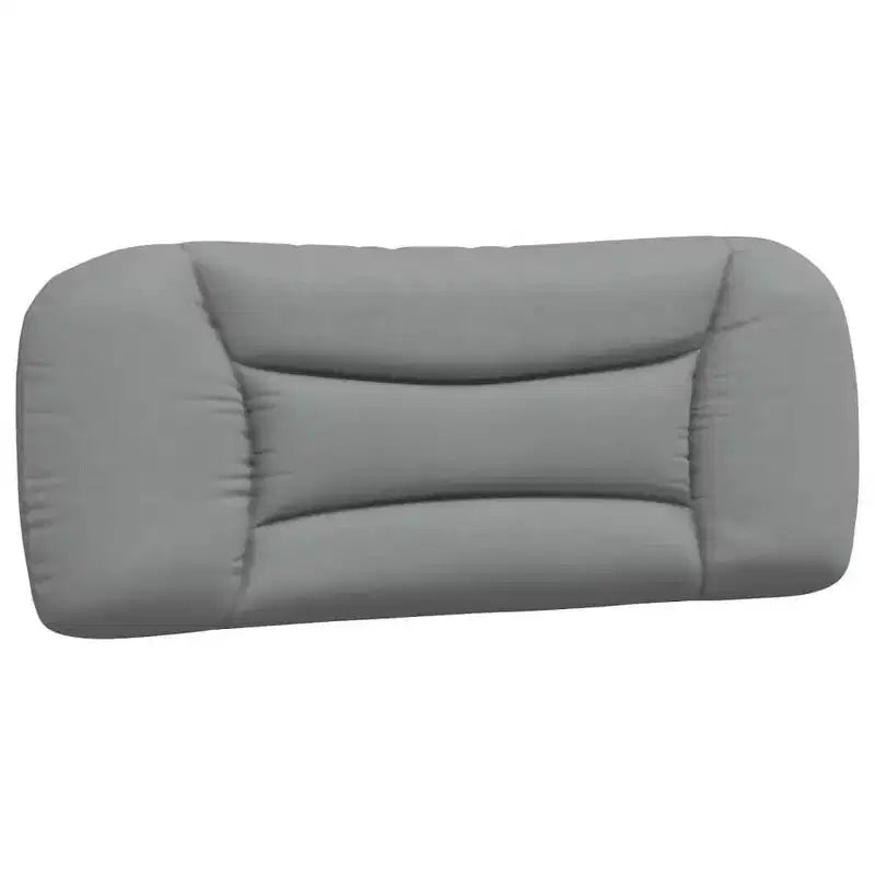vidaXL Cadre de lit avec Lumières LED Base Courbée Meuble de Chambre à Coucher en Tissu