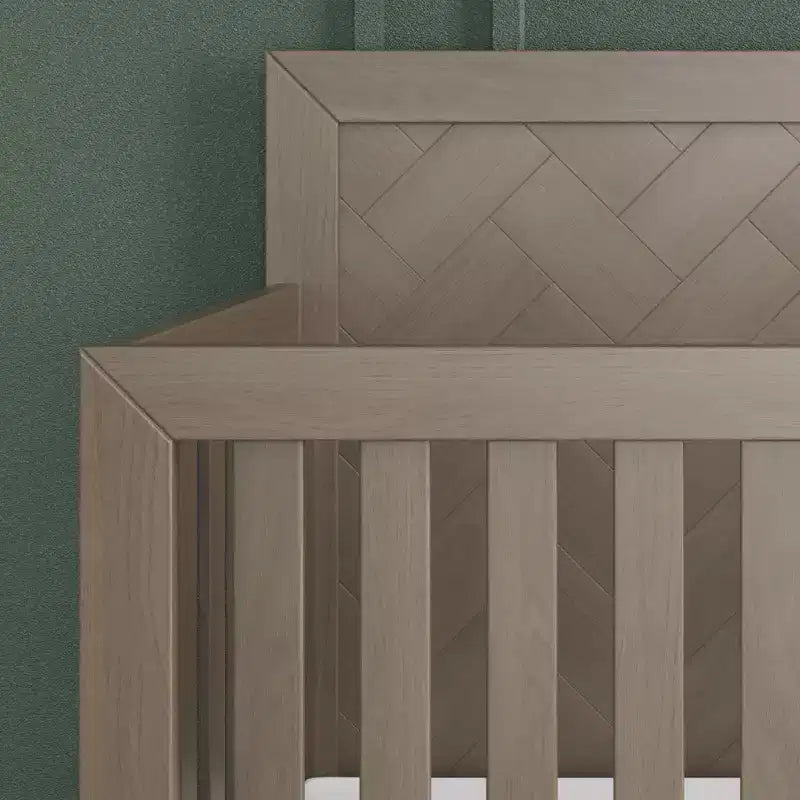 Lit de bébé convertible 4-en-1 Kieran de Child Craft, se transforme en lit de jour, en lit de tout-petit, en grand lit, 3 positions de matelas, finition sécuritaire pour bébé