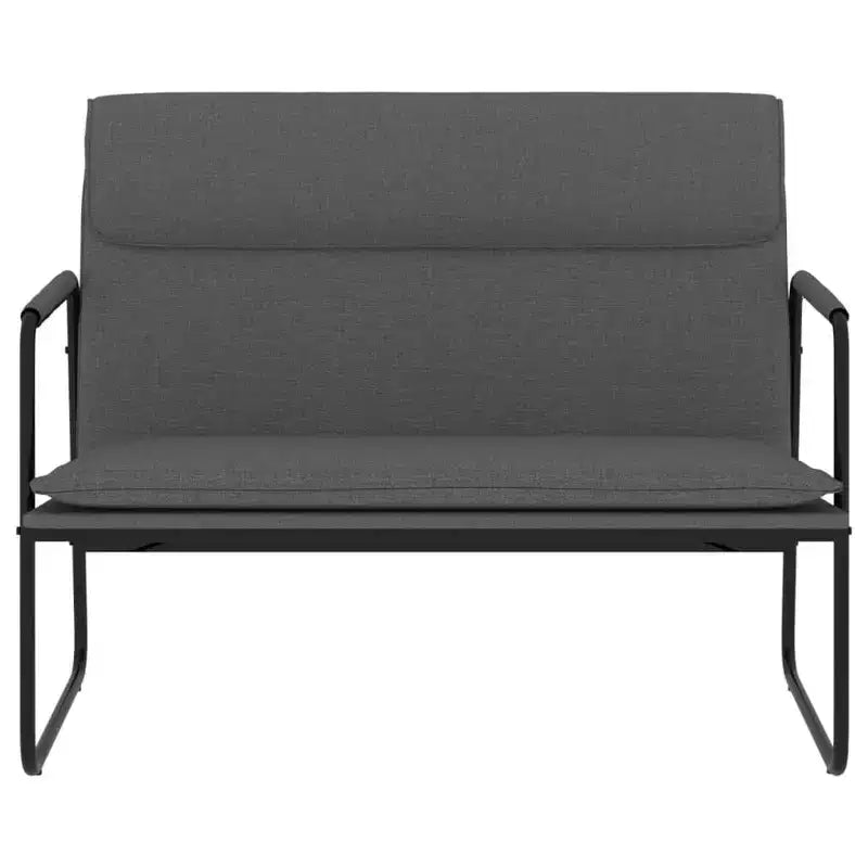 vidaXL Bench Dark Gray 39.4x25.2x31.5 Fabric - Dark Gray