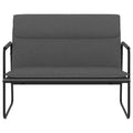 vidaXL Bench Dark Gray 39.4x25.2x31.5 Fabric - Dark Gray