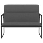 vidaXL Bench Dark Gray 39.4x25.2x31.5 Fabric - Dark Gray