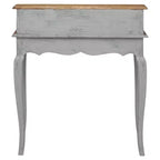 vidaXL Bureau en bois d'acajou massif 80x40x92 cm