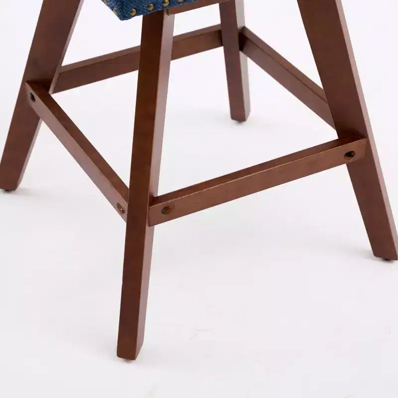 Tabourets de bar pivotants rembourrés Zeus et Ruta, ensemble de 2, hauteur comptoir de 66 cm