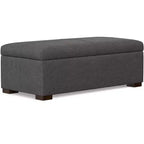 WyndenHall Frankie 48 inch Wide Rectangular Storage Ottoman