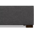 WyndenHall Frankie Pouf de rangement rectangulaire de 48 pouces de large