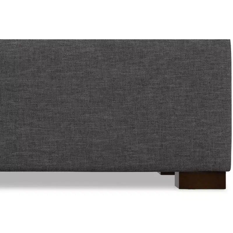WyndenHall Frankie Pouf de rangement rectangulaire de 48 pouces de large