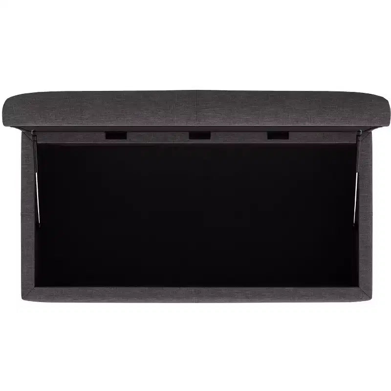 WyndenHall Frankie Pouf de rangement rectangulaire de 48 pouces de large