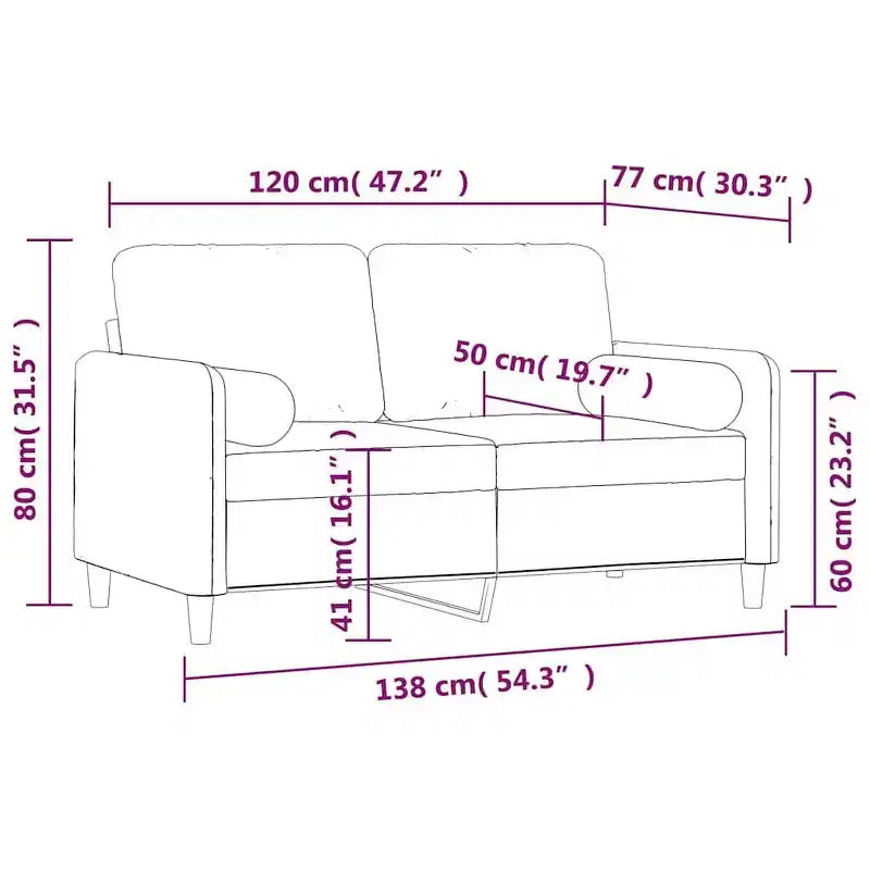 vidaXL Canapé d'angle avec oreillers et coussins pour salon en velours