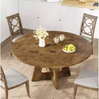 Table à manger ronde en MDF