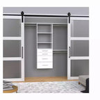 Kit Tour suspendue Suite Symphony 25 po avec 3 étagères supérieures et 4 tiroirs modernes - ClosetMaid