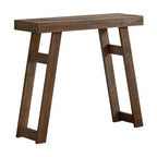 Table Console en Bois Massif Lawas Alaterre Furniture - Table d'entrée de Style Ferme Moderne de 36 Pouces